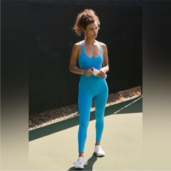 FP Movement by Free People Bright Blue Jumpsuit - Picture 2 of 7